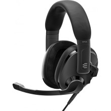 Wired headphones Jack 3,5 mm / USB with microphone Sennheiser EPOS H3 black