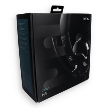 Wired headphones Jack 3,5 mm / USB with microphone Sennheiser EPOS H3 black Wired headphones Jack 3,5 mm / USB with microphone Sennheiser EPOS H3 black