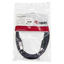 Equip Adapter GigaBit USB-C+A- RJ45 St / St 1.00m schwarz