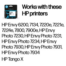 HP 303 juodo rašalo kasetė originali, juodo rašalo 200Seiten HP 303 juodo rašalo kasetė originali, juodo rašalo 200Seiten