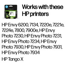HP 303XL Didelės talpos originali juodo rašalo kasetė, juodo 12ml 600Seiten HP 303XL Didelės talpos originali juodo rašalo kasetė, juodo 12ml 600Seiten