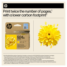 HP 924e EvoMore Yellow Original Ink Cartridge Gelb 800Seiten HP 924e EvoMore Yellow Original Ink Cartridge Gelb 800Seiten