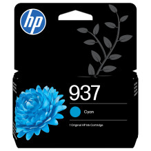 HP 937 Originali žydro...