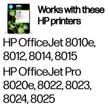 HP 912 4-Pack CMYK(4) Originali rašalo kasetė Schwarz, žalsvai mėlyna, purpurinė, gelsva 250Seiten 315Seiten HP 912 4-Pack CMYK(4) Originali rašalo kasetė Schwarz, žalsvai mėlyna, purpurinė, gelsva 250Seiten 315Seiten