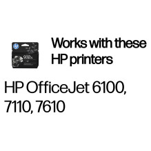 HP 932XL Didelės talpos originali juodo rašalo kasetė, juodo 22,5ml 1000Seiten HP 932XL Didelės talpos originali juodo rašalo kasetė, juodo 22,5ml 1000Seiten