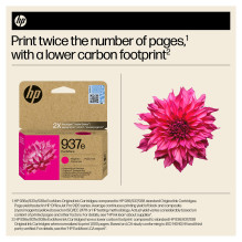 HP 937e EvoMore Magenta originali rašalo kasetė Magenta 1650Seiten HP 937e EvoMore Magenta originali rašalo kasetė Magenta 1650Seiten