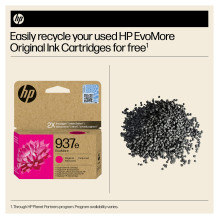 HP 937e EvoMore Magenta originali rašalo kasetė Magenta 1650Seiten HP 937e EvoMore Magenta originali rašalo kasetė Magenta 1650Seiten