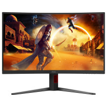 80 cm (31,5 colio) 1920 x 1080 pikselių AOC C32G4Z 16:9 „Full HD“ VA 4 ms 260 Hz HDR DisplayPort HDMI Aukštis VESA garsi