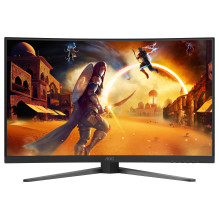 80 cm (31,5 colio) 1920 x 1080 pikselių AOC C32G4Z 16:9 „Full HD“ VA 4 ms 260 Hz HDR DisplayPort HDMI Aukštis VESA garsi