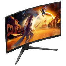 80 cm (31,5 colio) 1920 x 1080 pikselių AOC C32G4Z 16:9 „Full HD“ VA 4 ms 260 Hz HDR DisplayPort HDMI Aukštis VESA garsi