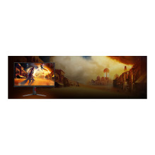 68,6 cm (27 colio) 1920 x 1080 pikselių AOC C27G4Z2 16:9 „Full HD“ spartus VA 1 ms 260 Hz HDR DisplayPort HDMI Pasukimo 