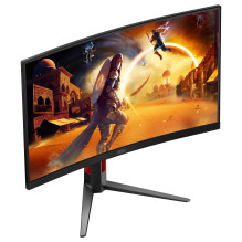 68,6 cm (27 colio) 1920 x 1080 pikselių AOC C27G4Z2 16:9 „Full HD“ spartus VA 1 ms 260 Hz HDR DisplayPort HDMI Pasukimo 