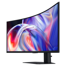 101,6 cm (40") 5120 x 2160 Pixel SAMSUNG LS40H850TAUXEN 21:9 WUHD VA 4 ms 144 Hz HDR DisplayPort HDMI USB-Hub Heigh