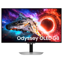 81,3 cm (32 colio) 3840 x 2160 pikselių SAMSUNG LS32HG800SUXEN 16:9 4K „Ultra HD OLED“ 0,03 ms 240 Hz HDR „DisplayPort“ 81,3 cm (32 colio) 3840 x 2160 pikselių SAMSUNG LS32HG800SUXEN 16:9 4K „Ultra HD OLED“ 0,03 ms 240 Hz HDR „DisplayPort“