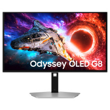 68,6 cm (27") 3840 x 2160 Pixel SAMSUNG LS27HG800SUXEN 16:9 4K Ultra HD OLED 0,03 ms 240 Hz HDR DisplayPort HDMI US