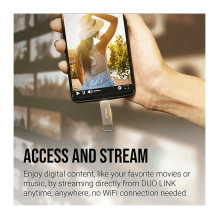 Stick USB-Stick 64GB PNY DUO LINK USB 3.2 OTG TYPE-A / C retail