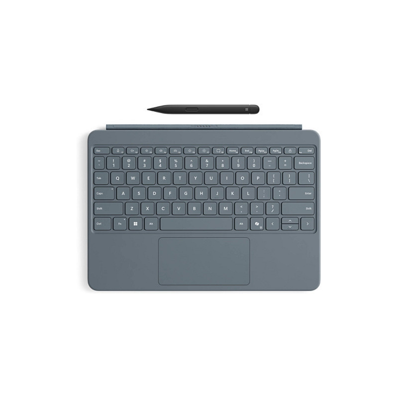 „Surface Pro“ 12-Zoll-Keyboard su plonu rašikliu (juodas, vokiečių k. išdėstymas)