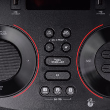 Garsiakalbis - Poweraudio LG RNC9 Juodas Bluetooth Garsiakalbis su Giliu Baisu, Juodas Garsiakalbis - Poweraudio LG RNC9 Juodas Bluetooth Garsiakalbis su Giliu Baisu, Juodas