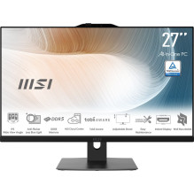 MSI Modern AM272P 1M-1293XEU All-in-One PC / workstation Intel Core 5 120U 68.6 cm (27") 1920 x 1080 pixels 16 GB D