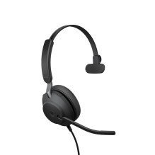 Jabra Evolve2 40 SE Headset Wired Head-band Office / Call center USB Type-C / USB Type-A Black Jabra Evolve2 40 SE Headset Wired Head-band Office / Call center USB Type-C / USB Type-A Black