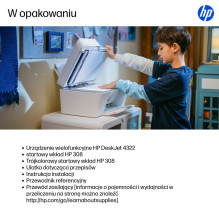 HP DeskJet 4322 Wireless All-in-One Color Printer