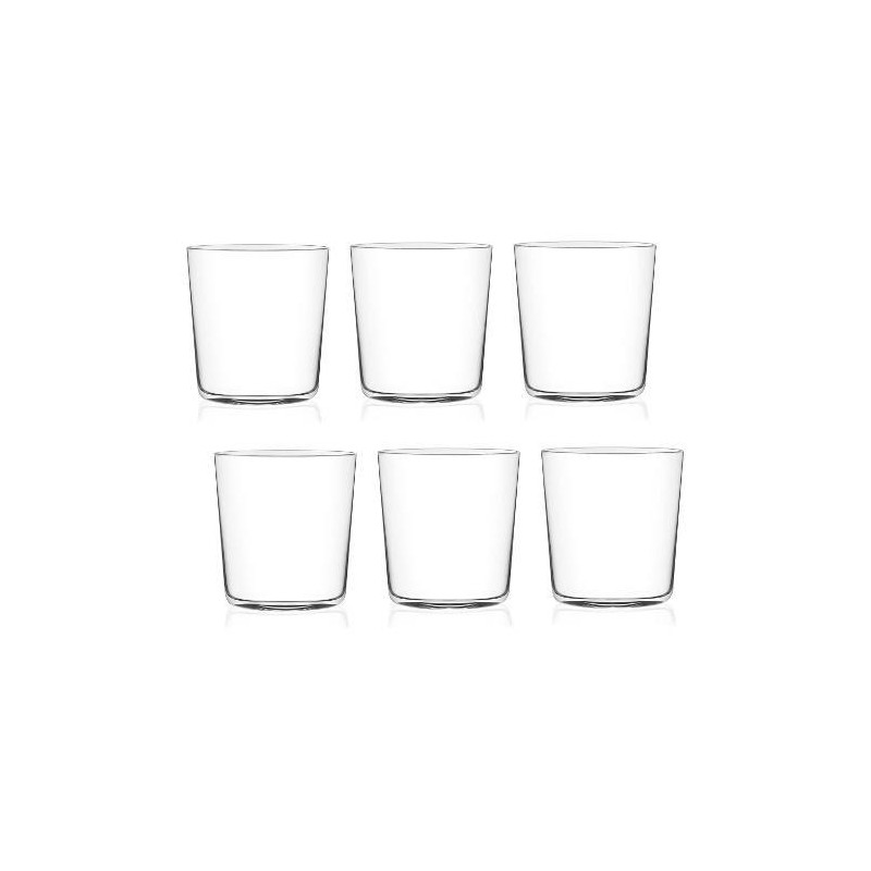 Glass set RCR, crystal, 0.380 l, 6 pcs