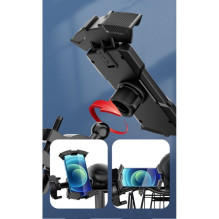 Phone holder for bike Awei X47 black Phone holder for bike Awei X47 black