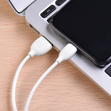USB cable Borofone BX19 USB-A to Lightning 1.0m white USB cable Borofone BX19 USB-A to Lightning 1.0m white
