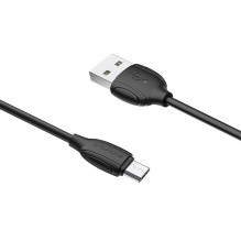 USB kabelis Borofone BX19 USB-A to MicroUSB 1.0m juodas USB kabelis Borofone BX19 USB-A to MicroUSB 1.0m juodas