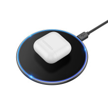 Wireless charger Borofone BQ3 Pro 15W black Wireless charger Borofone BQ3 Pro 15W black