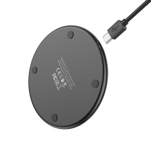 Wireless charger Borofone BQ3 Pro 15W black Wireless charger Borofone BQ3 Pro 15W black