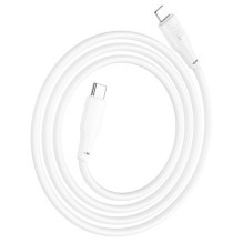 USB cable Hoco X93 PD20W USB-C to Lightning 2.0m white USB cable Hoco X93 PD20W USB-C to Lightning 2.0m white