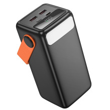 Išorinė baterija Power Bank Borofone BJ66A 22.5W+PD20W 50000mAh juoda Išorinė baterija Power Bank Borofone BJ66A 22.5W+PD20W 50000mAh juoda