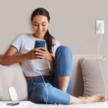 Wireless charger Choetech T518-F MagSafe 15W white