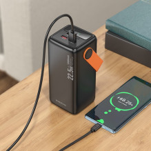 External battery Power Bank Borofone BJ66A 22.5W+PD20W 50000mAh black External battery Power Bank Borofone BJ66A 22.5W+PD20W 50000mAh black