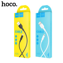 USB cable Hoco X25 Lightning 1.0m black USB cable Hoco X25 Lightning 1.0m black