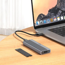 Hard drive enclosure Hoco HB47 M.2 SSD Enclosure USB3.1 / 6Gbps Hard drive enclosure Hoco HB47 M.2 SSD Enclosure USB3.1 / 6Gbps