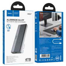Kietojo disko korpusas Hoco HB47 M.2 SSD Enclosure USB3.1 / 6Gbps