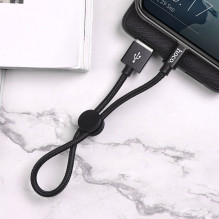 USB kabelis Hoco X35 Type-C 0.25m juodas USB kabelis Hoco X35 Type-C 0.25m juodas