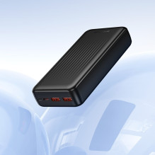 Išorinė baterija Power Bank Borofone BJ80A 22.5W 20000mAh juoda Išorinė baterija Power Bank Borofone BJ80A 22.5W 20000mAh juoda
