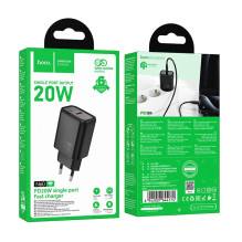 Charger Hoco N60 20W GaN USB-C black