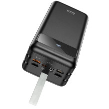 External battery Power Bank Hoco J86B 22.5W PD+Quick Charge 3.0 60000mAh black External battery Power Bank Hoco J86B 22.5W PD+Quick Charge 3.0 60000mAh black