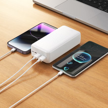 Išorinė baterija Power Bank Borofone BJ80B 22.5W 30000mAh juoda Išorinė baterija Power Bank Borofone BJ80B 22.5W 30000mAh juoda