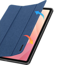 Dėklas Dux Ducis Domo Samsung X730 / X730 Tab S11 tamsiai mėlynas