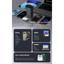 External battery Power Bank Dudao K65+ 65W 30000mAh black External battery Power Bank Dudao K65+ 65W 30000mAh black