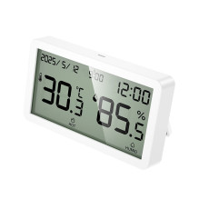Elektroninis laikrodis su higrotermometru Hoco HX42 baltas Elektroninis laikrodis su higrotermometru Hoco HX42 baltas