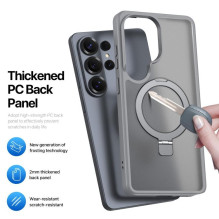 Dėklas Dux Ducis Yind Magnetic Stand Samsung S948 S26 Ultra pilkas Dėklas Dux Ducis Yind Magnetic Stand Samsung S948 S26 Ultra pilkas