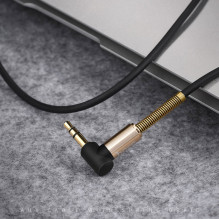 Audio adapter Hoco UPA02 AUX 3.5mm to 3.5mm black Audio adapter Hoco UPA02 AUX 3.5mm to 3.5mm black