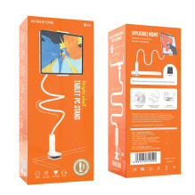Borofone BH24 telefono laikiklis tvirtinamas prie stalo baltas Borofone BH24 telefono laikiklis tvirtinamas prie stalo baltas