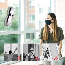 Window cleaning robot Reach W17S white
